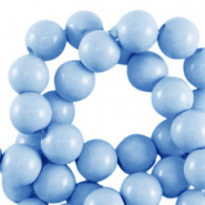 18 mm acrylic beads shiny Light Blue