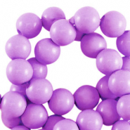 10 mm acrylic beads shiny Lavender Purple