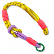 Trendy phone cord Yellow-Neon Pink-Lilac-Green