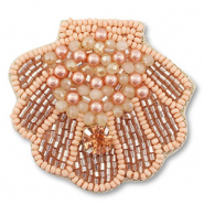 Brooches shell Light Peach