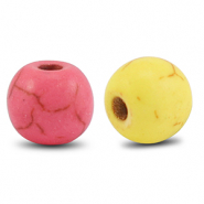 Beads Ceramic round Multicolour