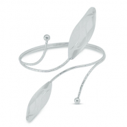 Arm cuff&nbsp;leaf Silver