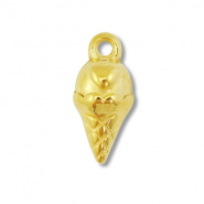 Stainless steel charms ice lolly Gold