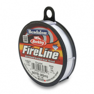 Beadalon Stringing Wire Fireline 0.13mm White