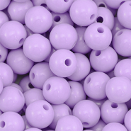 10 mm DQ acrylic beads Pastel Lilac