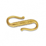 Stainless steel findings S-hook clasp Gold
