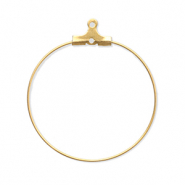 Stainless steel findings earrings charms Gold