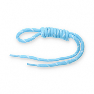 Keychain paracord Blue-White