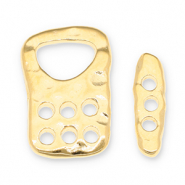 DQ European metal findings clasp Gold (Nickelfree)