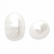 Imitation freshwater pearls rice White