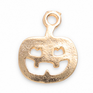 Metal charms pumpkin Gold
