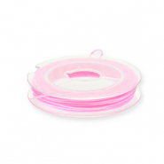 Elastic cord 0.8mm Pink