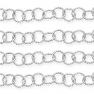 Aluminium findings belcher chain Silver