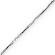 Round hematite beads rondelle Silver