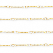 Stainless steel findings belcher chain rod Gold