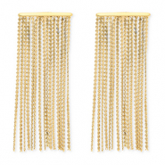 Stainless steel earrings / earpins Gold