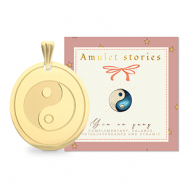 BY31&reg; Stainless steel charms Yin & Yang Gold