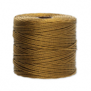 Nylon S-Lon cord 0.5mm Antique Gold