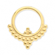 Stainless steel findings charms / connector Gold