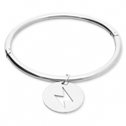 Stainless steel bracelets thunder Silver