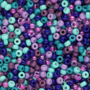 Miyuki seed beads 8/0 Purple Mint
