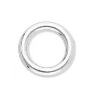Stainless steel findings closed ring 5mm Silver