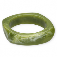 Bracelets bangle resin Green