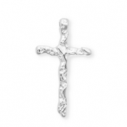 DQ&reg; European metal charms cross Antiek Zilver (Nikkelvrij)