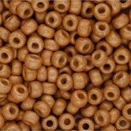 Miyuki seed beads 6/0 Matted Duracoat Galvanized Yellow Gold 6-4203F