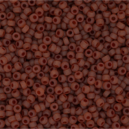 Miyuki seed beads 11/0 Matted Dk Topaz 11-0134F