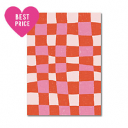 BY31&reg; Jewellery cards cubes Red-Light Pink-White