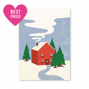 Jewellery cards house Red-Green-Blue