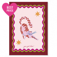 Jewellery cards "you got this" Red