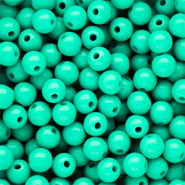 10 mm DQ acrylic beads shiny Cabbage 13-5714 Tcx