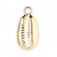 Metal charms cowrie Gold