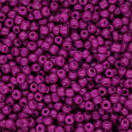Glass seed beads 8/0 (3mm) Purple
