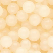 14 mm DQ&reg; acrylic beads shiny Light Peach