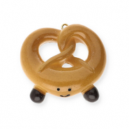 Statement charms pretzel Brown-Dark Brown