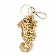 Keychain seahorse Gold-Antique Gold-Bronze