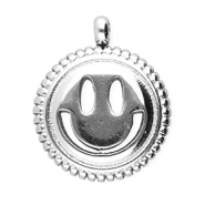 BY31&reg; Stainless steel charms smiley Silver