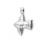 BY31&reg; Stainless steel charms bird Silver