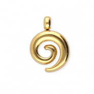 BY31® Stainless steel charms spiral Gold