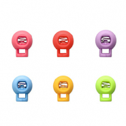 Colourful jewellery findings cord stopper ball Multicolour