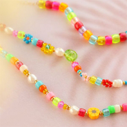 Inspirational Sets How to design acrylic beads summer colors in all your jewellery