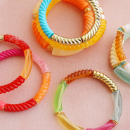 Inspirational Sets How to use twisted acrylic tube beads in your collection