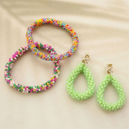 Inspirational Sets Get creative and design facet earrings