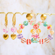 Inspirational Sets Colourful earring designs with glass beads