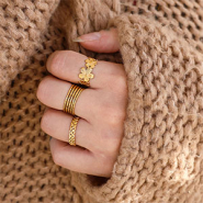 Inspirational Sets This is how to wear these new stainless steel rings
