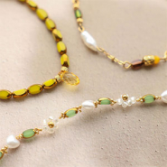 Inspirational Sets Create stunning bracelets and earrings with oval glass beads