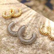 Inspirational Sets Create a statement collection with stainless steel earrings